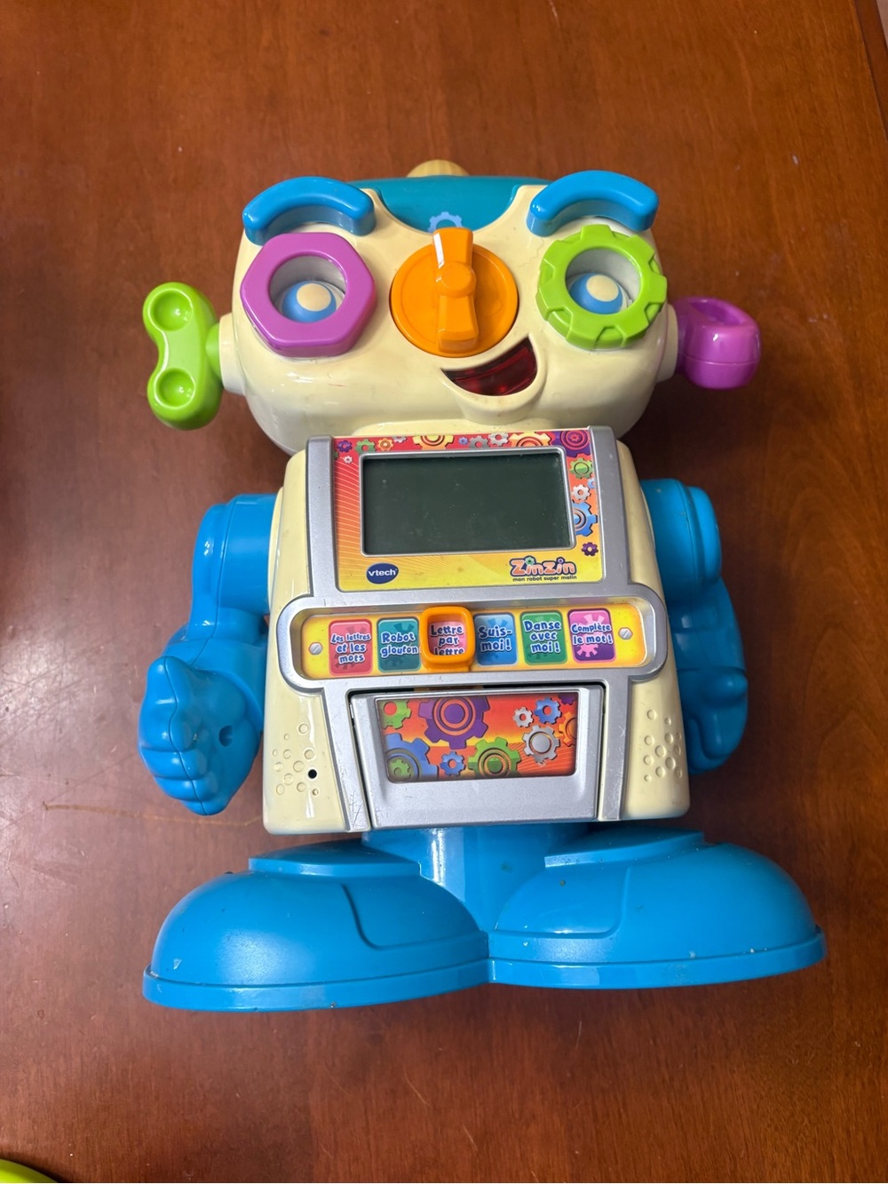 VTech Colorful Learning Robot Toy - Blue/Yellow